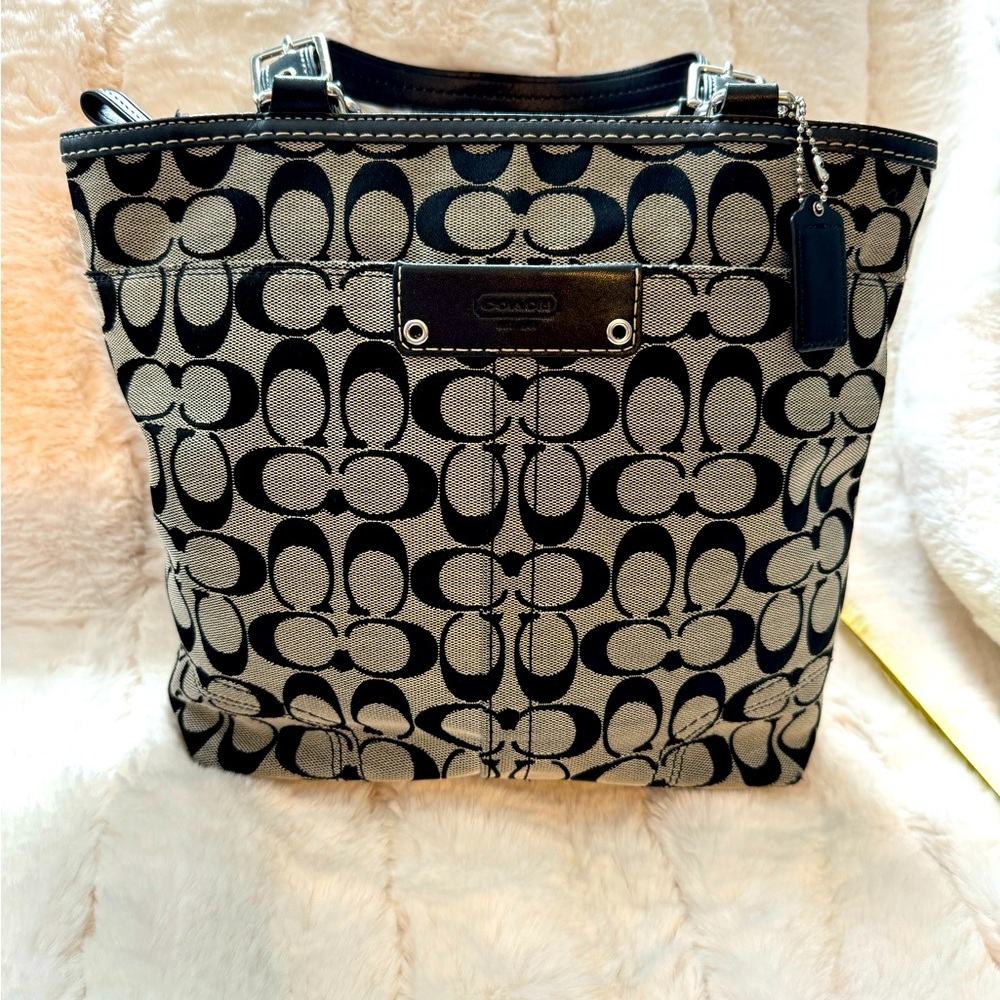 Coach Signature Logo Handbag